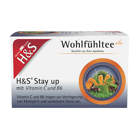 H&S Stay up mit Vitamin C und B6 Filterbeutel 20x1.5 Gramm