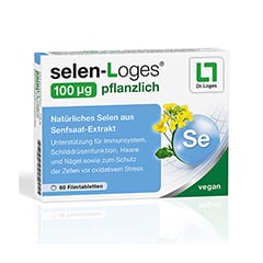 SELEN-LOGES 100 g pflanzlich Filmtabletten