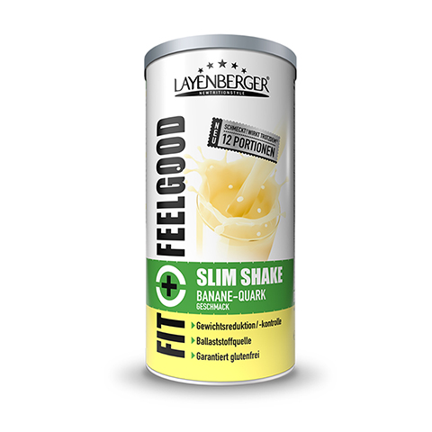 LAYENBERGER Fit+Feelgood Slim Shake Banane-Quark 396 Gramm