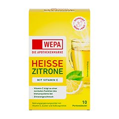 WEPA heie Zitrone+Vitamin C Pulver