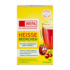 WEPA heie Beerchen+Vit.C+Zink+Magnesium Pulver
