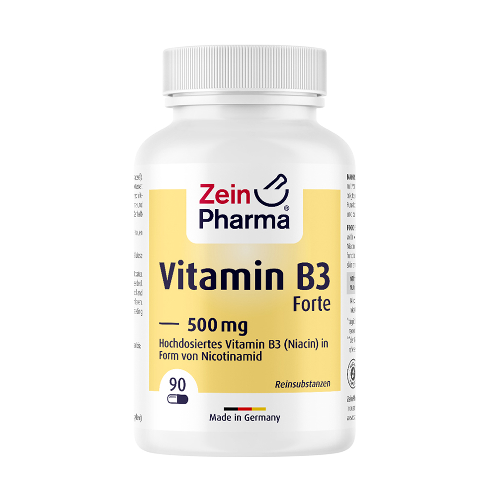 VITAMIN B3 FORTE Niacin 500 mg Kapseln 90 Stück