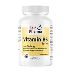 VITAMIN B5 PANTOTHENSURE 500 mg Kapseln