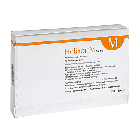 HELIXOR M Ampullen 10 mg 50 Stck N2