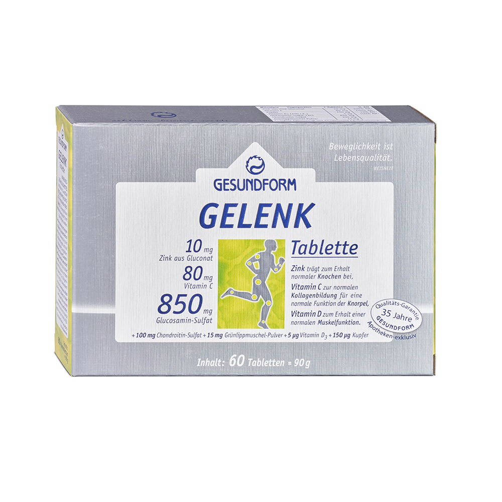 GESUNDFORM Gelenk-Tabletten 60 Stück