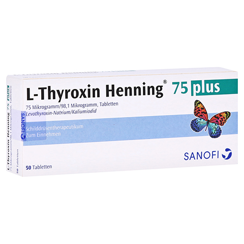 L-Thyroxin Henning 75 plus 50 Stck N2