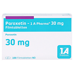 Paroxetin-1A Pharma 30mg 100 Stck N3 - Vorderseite