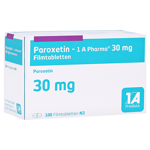 Paroxetin-1A Pharma 30mg 100 Stck N3