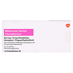 Malarone Junior 12 Stück N1 - Vorderseite