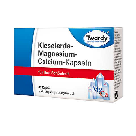 KIESELERDE MAGNESIUM Calcium Kapseln 60 Stck