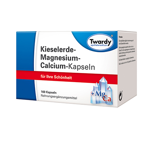 KIESELERDE MAGNESIUM Calcium Kapseln 160 Stck