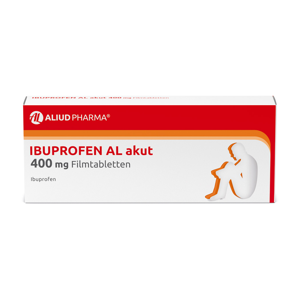 Ibuprofen AL akut 400mg Filmtabletten 20 Stück