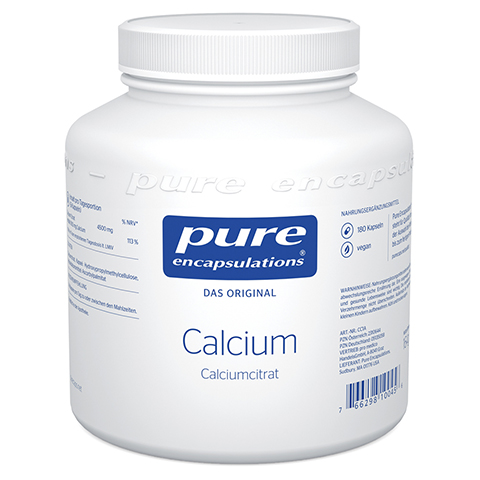 pure encapsulations Calcium (Calciumcitrat) 180 Stück