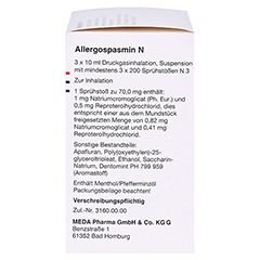 Allergospasmin N 3x10 Milliliter N3 - Rechte Seite