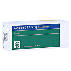 Zopiclon-CT 7,5mg 20 Stck N2
