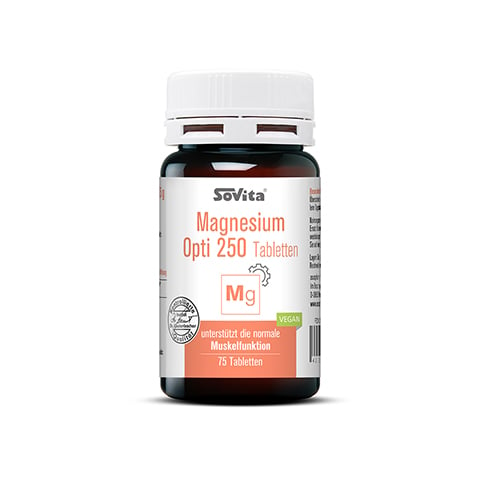 SOVITA ACTIVE Magnesium Opti 250 Tabletten 75 Stck