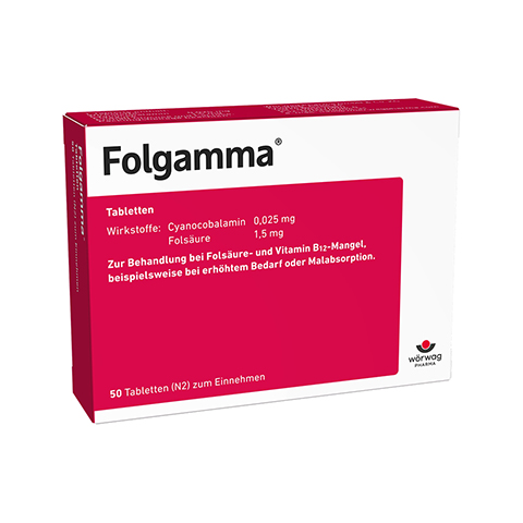FOLGAMMA Tabletten 50 Stck N2