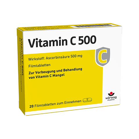 Vitamin C 500 20 Stück