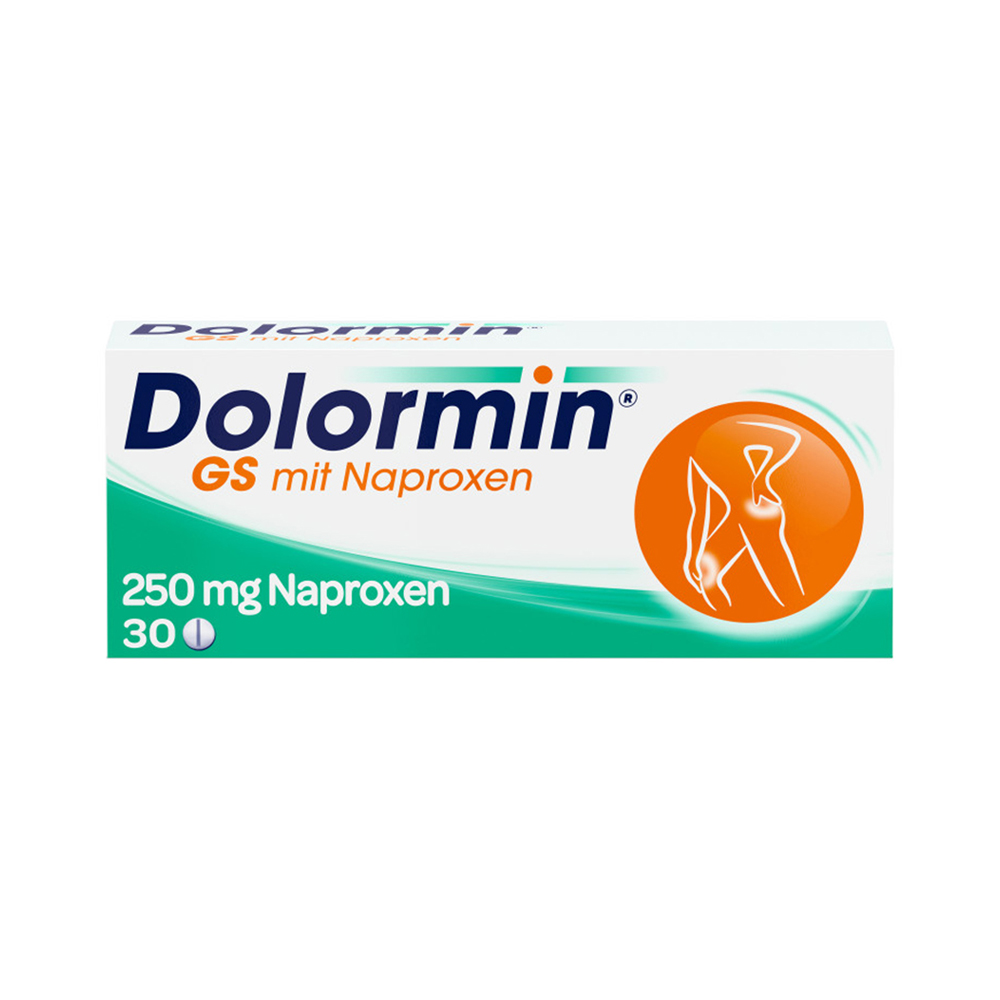 Dolormin GS mit Naproxen bei Gelenkschmerzen Tabletten 30 Stück