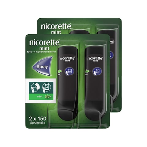 Nicorette Mint Spray 4er Pack 2x2 Stck