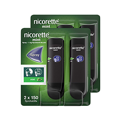 Nicorette Mint Spray 4er Pack 2x2 Stck