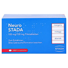 Neuro STADA 100mg/100mg 100 Stück N3 - Rückseite