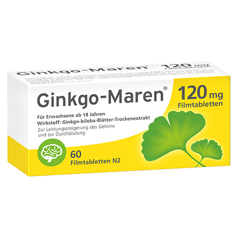 Ginkgo-Maren 120mg 60 Stück N2