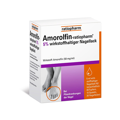 Amorolfin-ratiopharm 5% 5 Milliliter N2