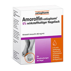 Amorolfin-ratiopharm® 5 % - bei Nagelpilz