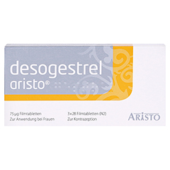 Desogestrel Aristo 75µg 3x28 Stück N2 - Vorderseite