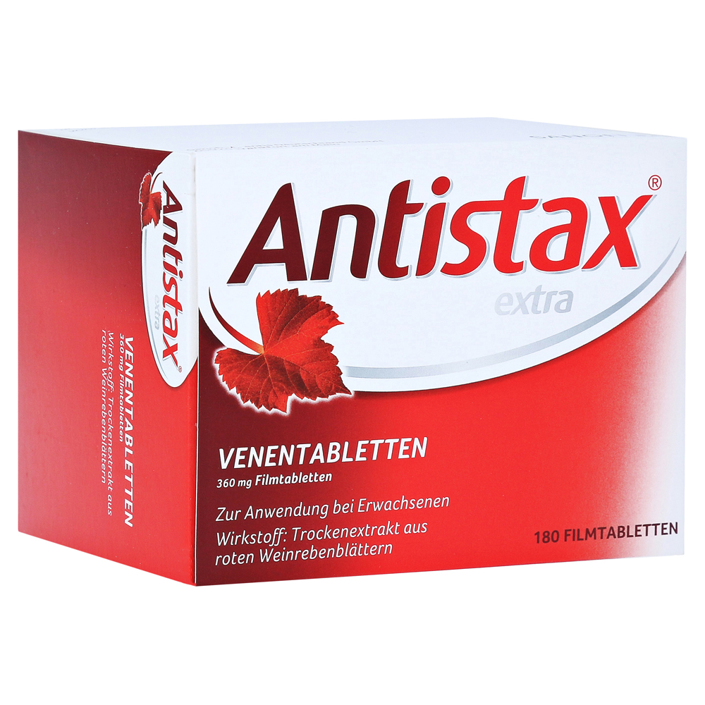 Antistax extra Venentabletten 180 Stk., bei Krampfadern & Besenreiser Filmtabletten 180 Stück