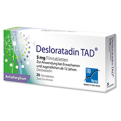 Desloratadin TAD 5mg 20 Stück N1