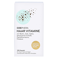 Cosphera Haar-Vitamine 120 Stck - Vorderseite