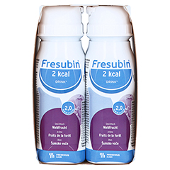 FRESUBIN 2 kcal DRINK Waldfrucht Trinkflasche 4x200 Milliliter - Rechte Seite