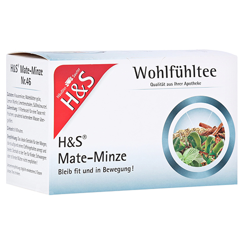 H&S Mate-Minze Filterbeutel 20x1.8 Gramm