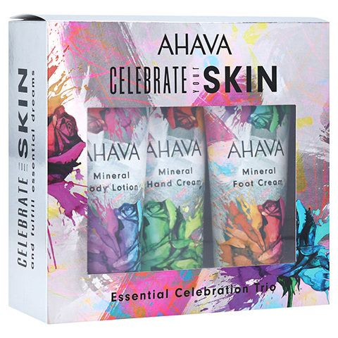 AHAVA Celebration Essential Body Trio 3x100 Milliliter