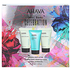 AHAVA Mini Body Celebration Creme 3x40 Milliliter - Rckseite