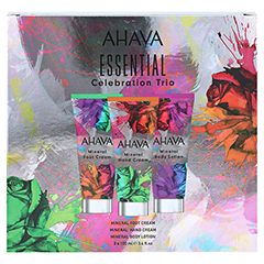 AHAVA Celebration Essential Body Trio 3x100 Milliliter - Rckseite