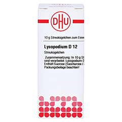 LYCOPODIUM D 12 Globuli 10 Gramm N1 - Vorderseite