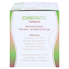 CHARANTEA metabolic Lemon/Mint Filterbeutel 20 Stück - Rechte Seite