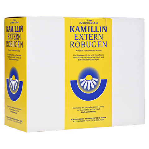 Kamillin-Extern-Robugen Beutel 25x40 Milliliter