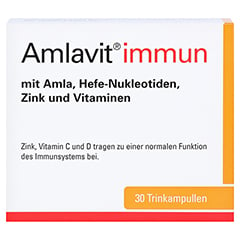 AMLAVIT immun Trinkampullen 30 Stck - Vorderseite