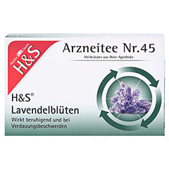 H&S Lavendelblüten 20x1.0 Gramm - Vorderseite