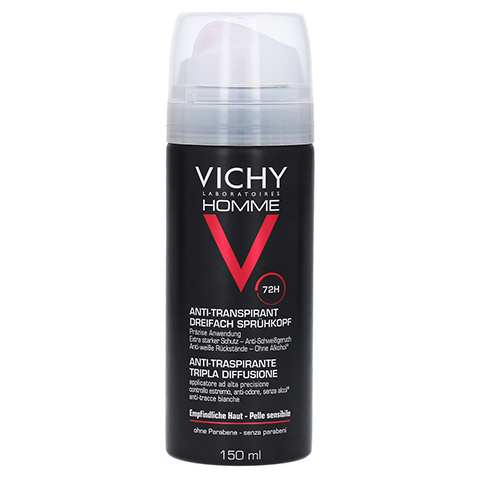 Vichy Homme Anti-Transpirant Spray 72h 150 Milliliter