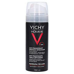 Vichy Homme Anti-Transpirant Spray 72h 150 Milliliter