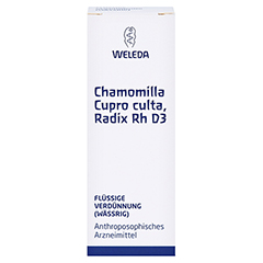CHAMOMILLA CUPRO culta Radix Rh D 3 Dilution 20 Milliliter N1 - Vorderseite