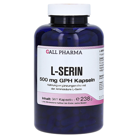 L-SERIN 500 mg GPH Kapseln 360 Stück