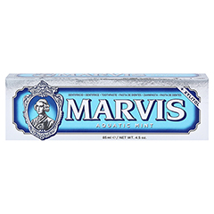 Marvis Aquatic Mint Zahnpasta 85 Milliliter - Vorderseite