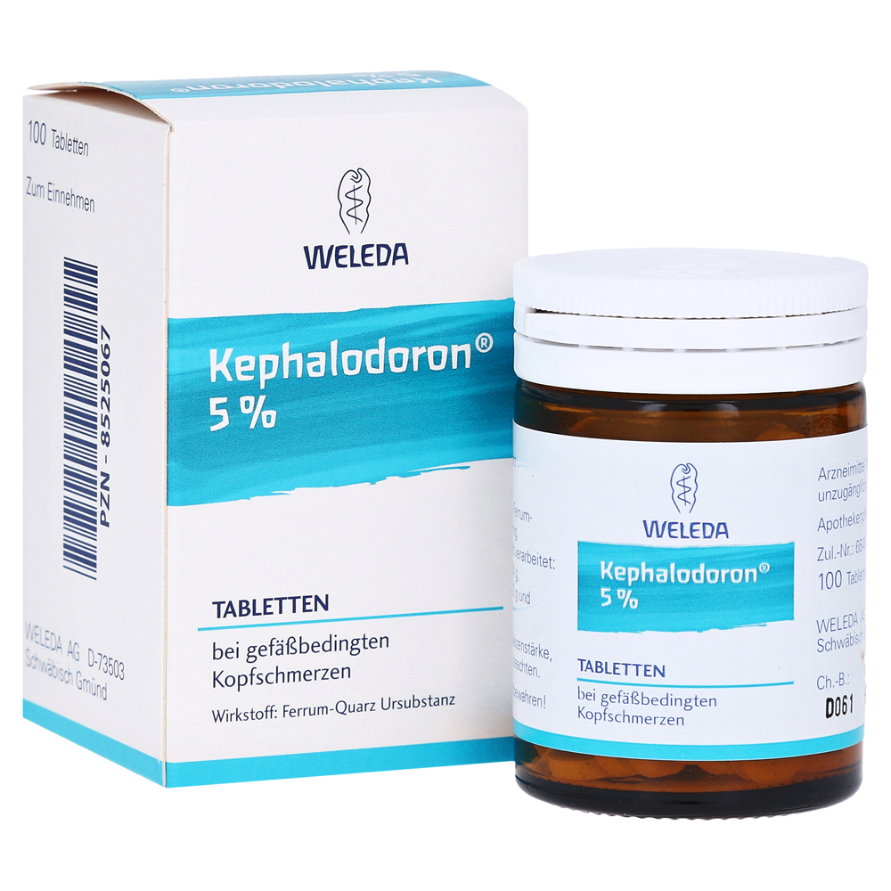 KEPHALODORON 5% Tabletten 100 Stück