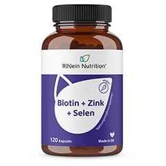 BIOTIN+ZINK+Selen f.Haut Haare & Ngel Kapseln 120 Stck